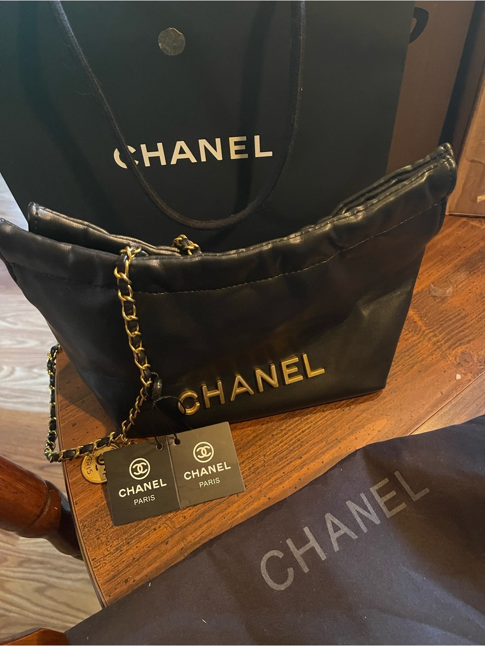 GWP Chanel logo bag- July 4th sale!!